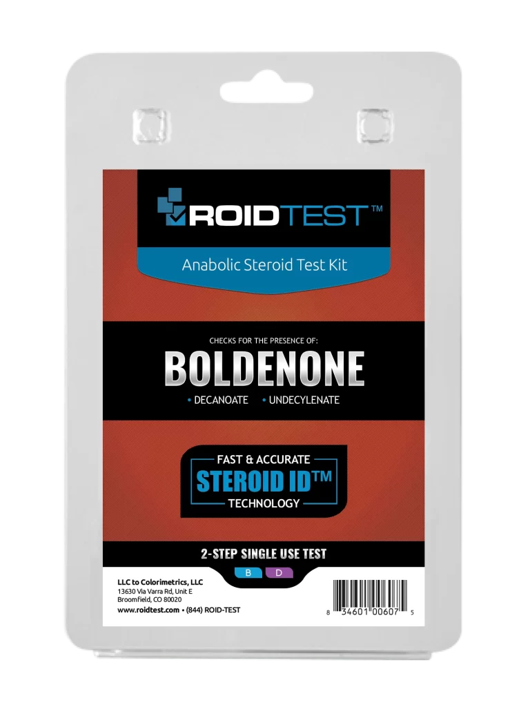 Roidtest Boldenone Test Kit – Colorimetrics